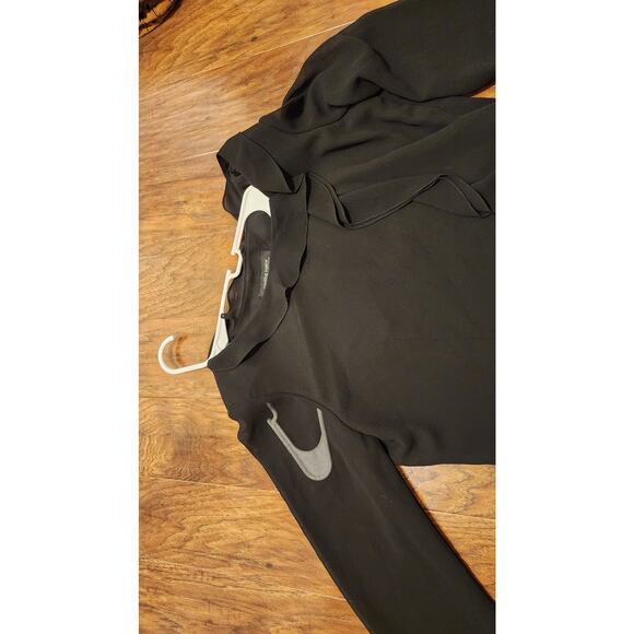 Cynthia Howie Maggie Boutique Mesh Ruffle Detail Blouse - Picture 5 of 7